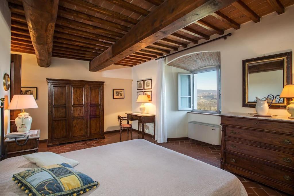 Castello Di Fulignano Ildebrando Superior Apartment Сан-Джиминьяно Экстерьер фото